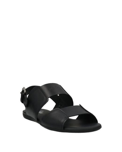 Hogan Black Sandals