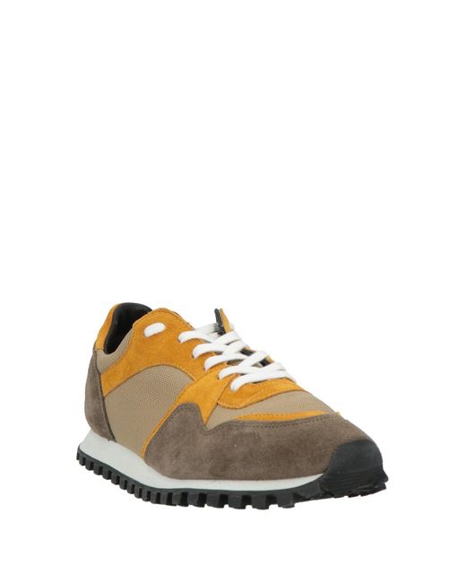 Spalwart Multicolor Sneakers Leather, Textile Fibers for men