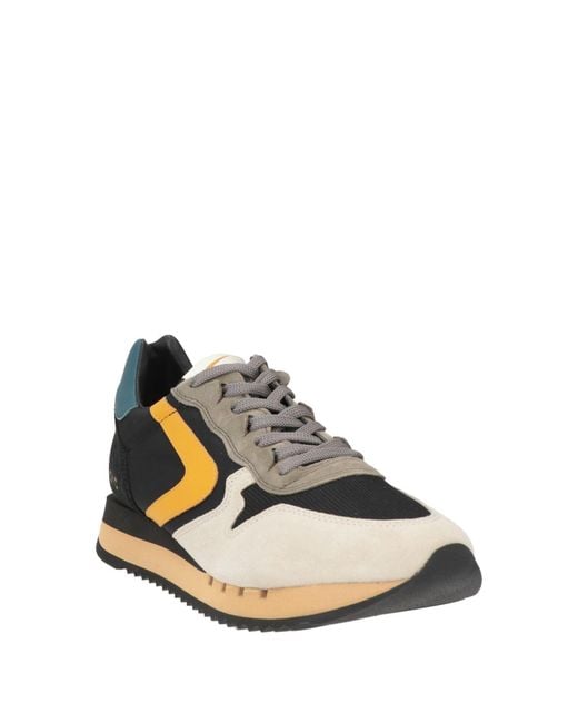 Valsport Blue Sneakers Leather, Textile Fibers for men