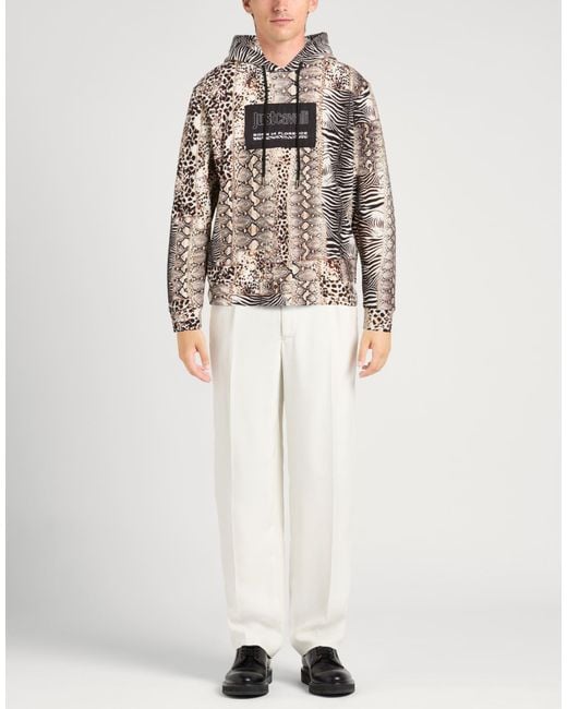 Just Cavalli White Sweatshirt for men