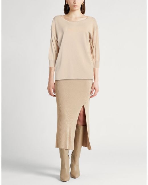 Pullover Malo de color Natural