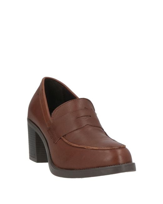 Cinzia Soft Brown Loafer
