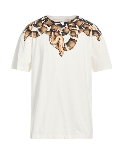 Marcelo Burlon White T-Shirt Cotton for men