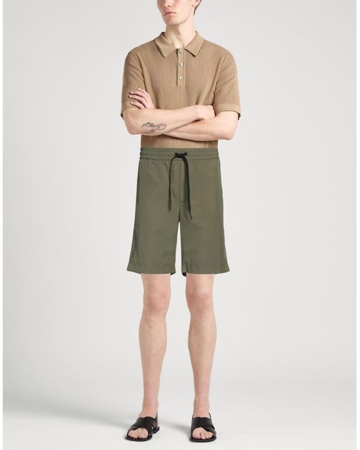 Moncler Shorts & Bermudashorts in Green für Herren