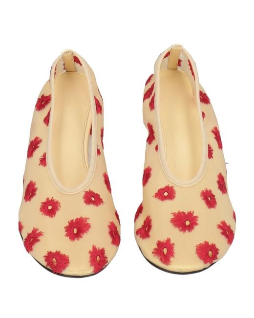 Proenza Schouler Pink Sand Pumps Textile Fibers