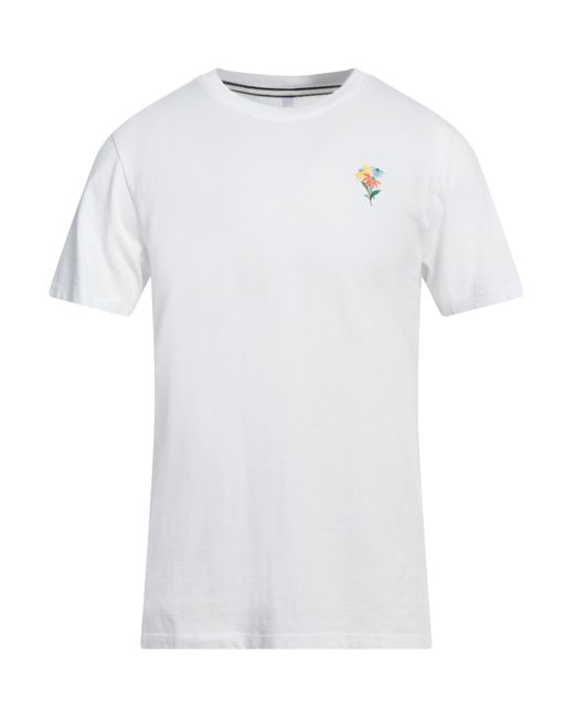 Sun 68 White T-shirt for men