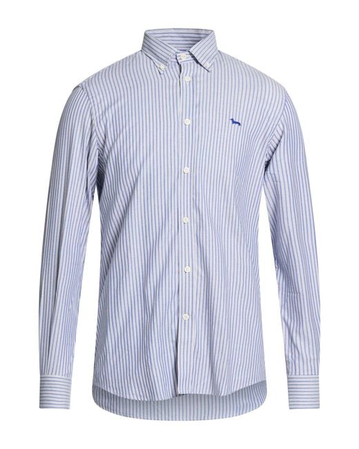 Harmont & Blaine Blue Shirt Cotton for men