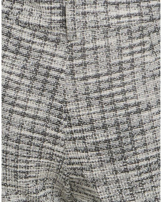 Liu Jo Gray Pants Polyester, Cotton, Elastane