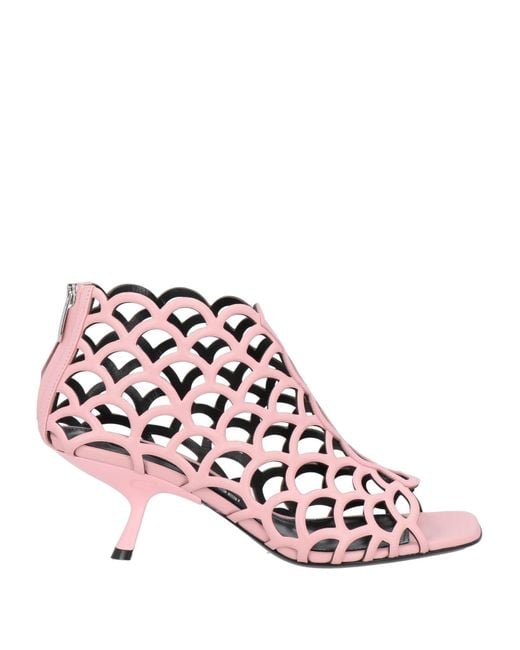 Botines de caña alta Sergio Rossi de color Pink