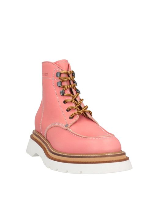 DSquared² Pink Ankle Boots for men