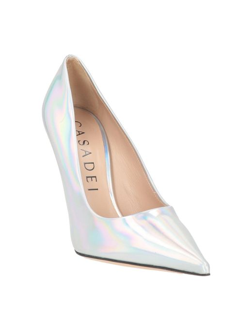 Casadei White Pumps Leather