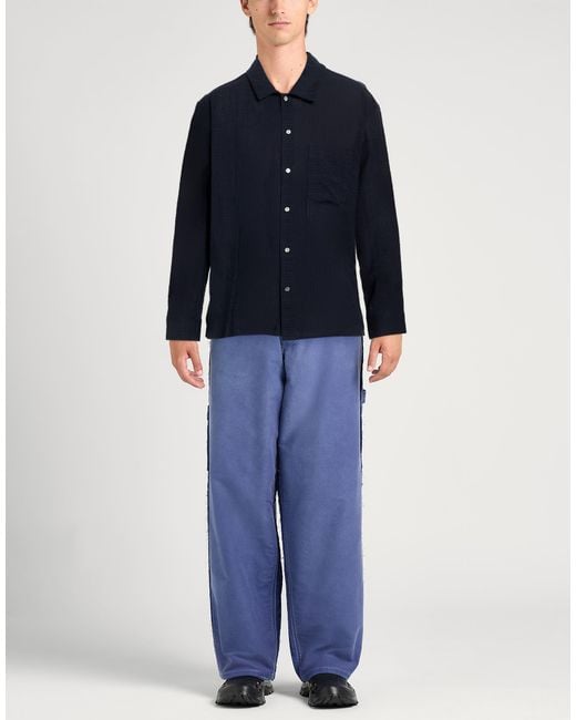FRAME Blue Shirt Cotton for men