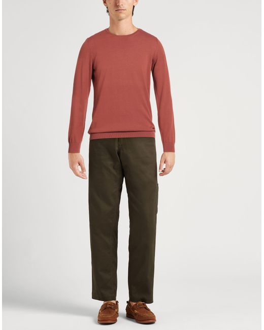 Bruno Manetti Red Jumper for men
