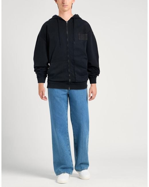 MM6 by Maison Margiela Blue Sweatshirts for men