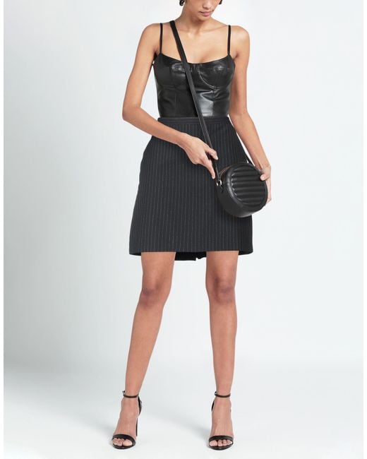 McQueen Blue Mini Skirt