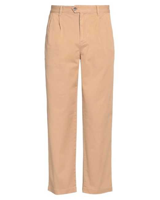 Tommy Hilfiger Natural Sand Pants Cotton, Elastane for men
