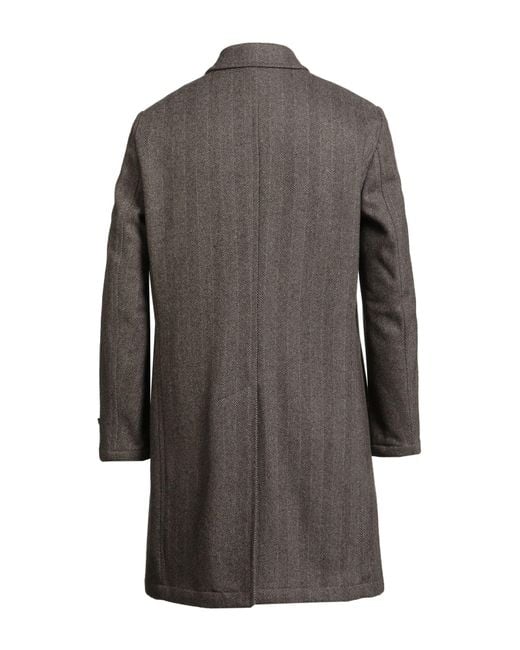 Boglioli Gray Coat for men