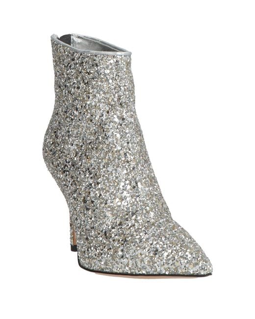 Tosca Blu Gray Ankle Boots Textile Fibers