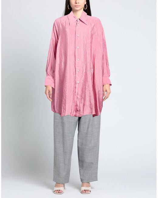 MM6 by Maison Margiela Pink Shirt