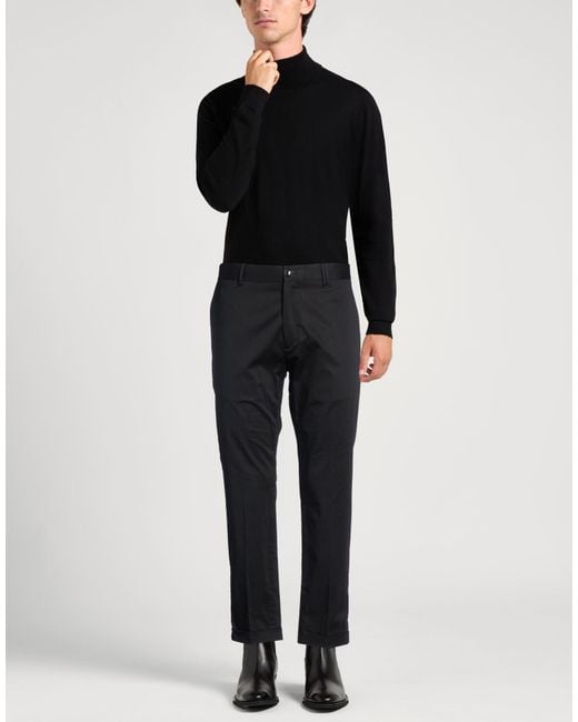 Liu Jo Blue Pants Cotton, Elastane for men