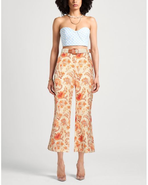 Zimmermann Orange Trouser