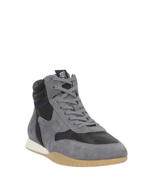 Hogan Brown Sneakers Leather