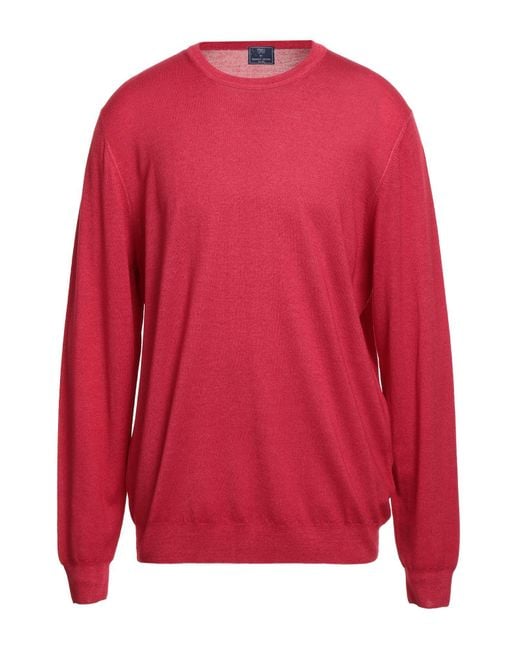 Pullover Fedeli de hombre de color Red