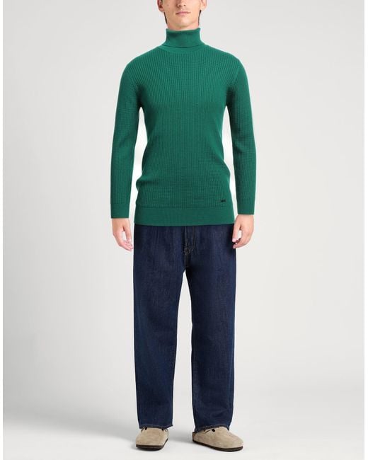 Liu Jo Green Turtleneck for men