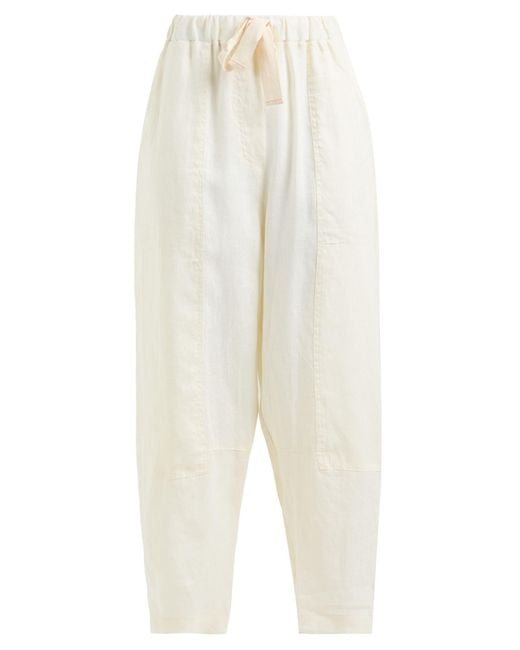 Ottod'Ame White Trouser