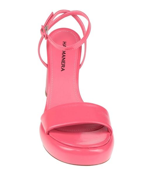 Halmanera Pink Sandals Leather