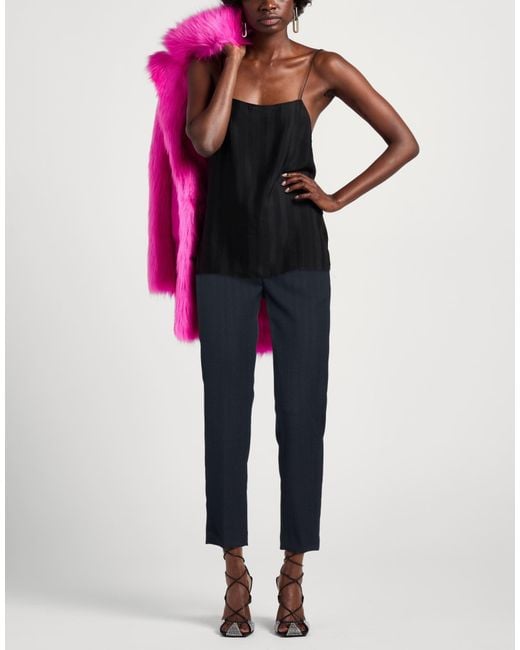 Dondup Blue Pants Polyester, Virgin Wool, Elastane