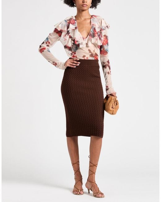 Philosophy Di Lorenzo Serafini Pink Ivory Top Polyester