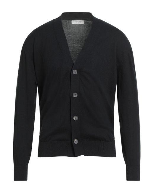 FILIPPO DE LAURENTIIS Black Cardigan for men
