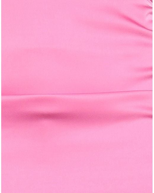 Shopart Pink Mini Skirt Polyester, Elastane