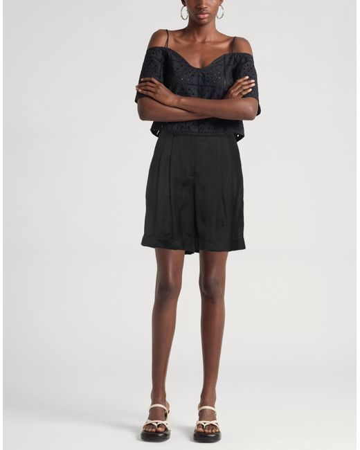 Karl Lagerfeld Black Shorts & Bermuda Shorts