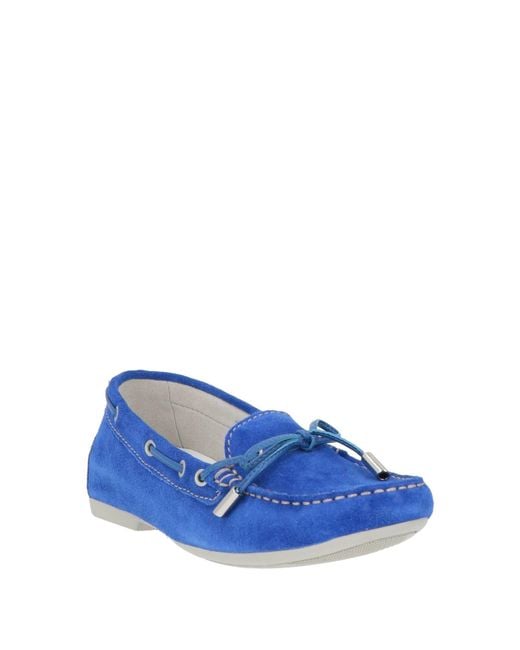 Stonefly Blue Loafers Leather