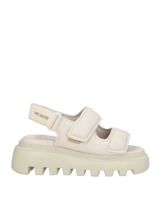 Vic Matié Natural Sandals
