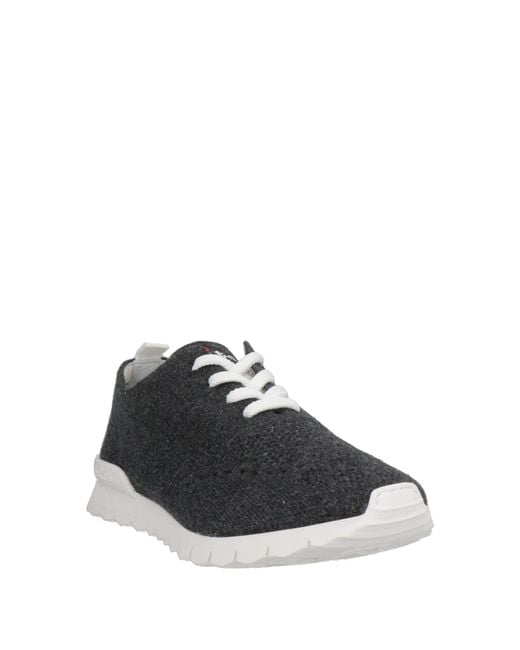 Kiton Black Sneakers for men