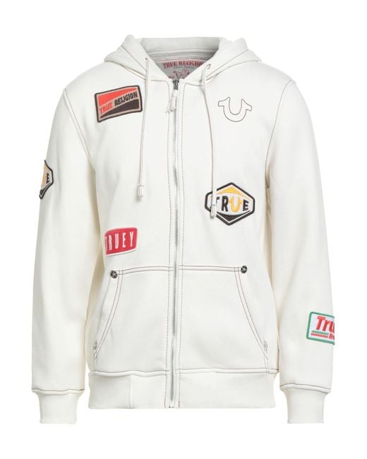 True Religion White Sweatshirts for men