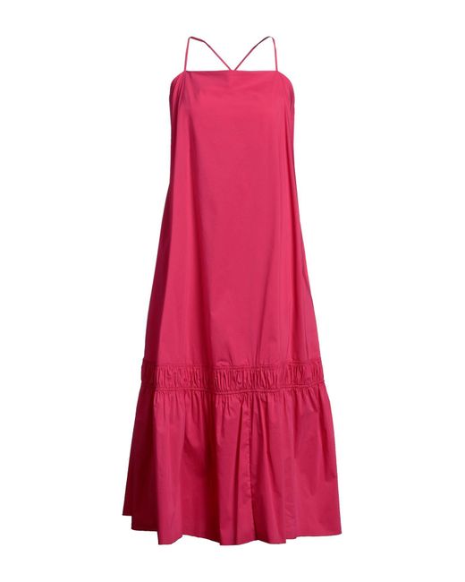 Liviana Conti Red Midi Dress