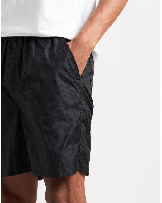 Soulland Black Shorts & Bermuda Shorts Polyester for men