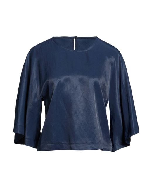 Top Kaos de color Blue
