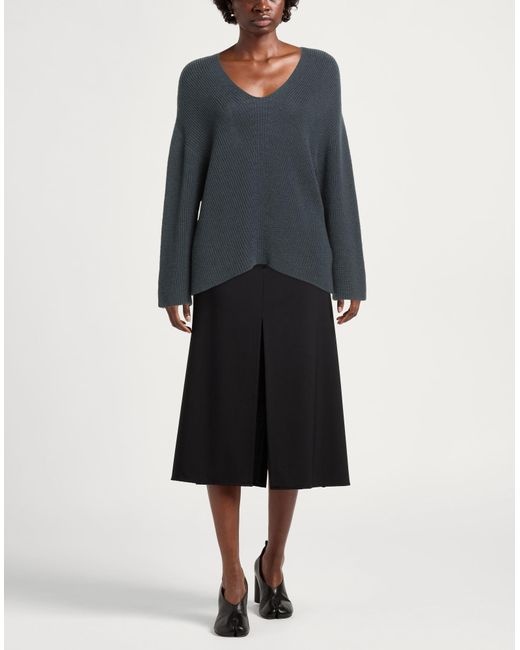 Alpha Studio Black Sweater Wool