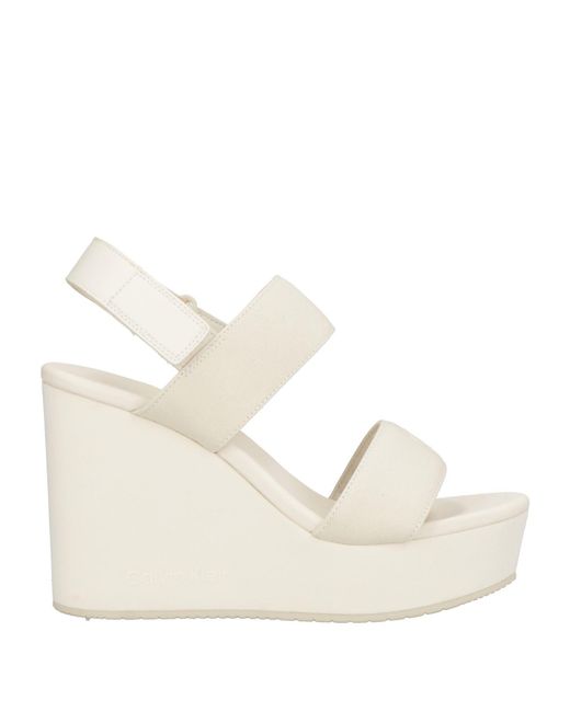 Calvin Klein Natural Sandals