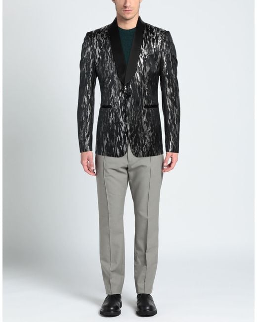 Brian Dales Black Blazer for men