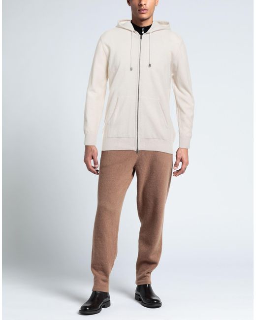 Luigi Borrelli Napoli White Cardigan for men