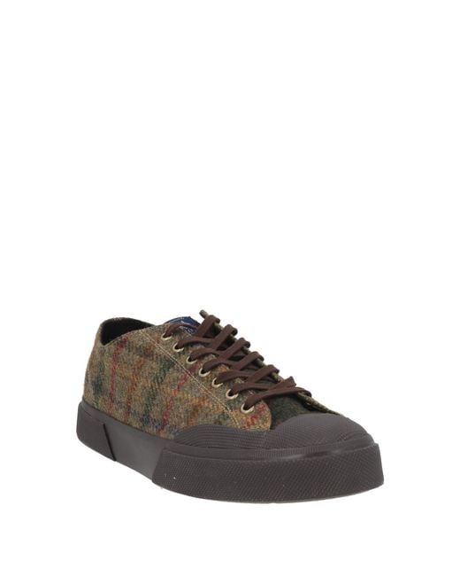 Superga Brown Sneakers Textile Fibers for men
