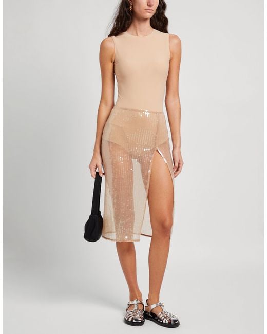 Nensi Dojaka Natural Midi Skirt