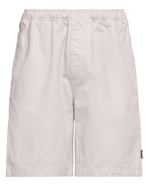 Stussy Gray Shorts & Bermuda Shorts for men
