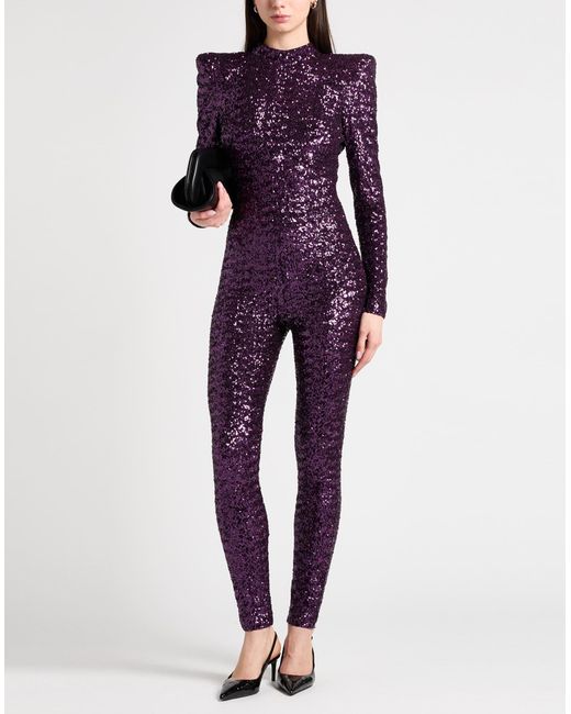 Tuta Intera di W Les Femmes By Babylon in Purple